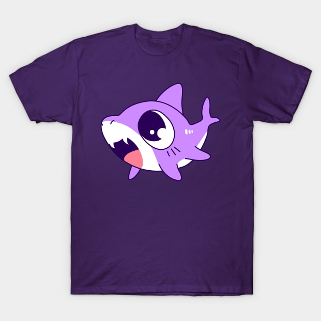 Violet baby Shark T-Shirt by JonWKhoo